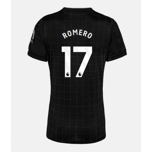 Ženski Nogometni dresi Tottenham Hotspur Cristian Romero #17 Gostujoči 2025-26 Kratek Rokav
